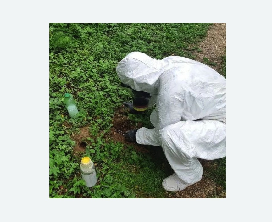 уничтожение кротов на участке в Малоархангельске